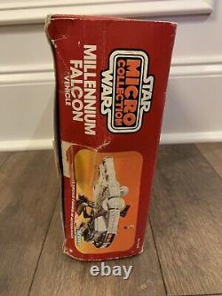 Star Wars Millennium Falcon Micro Box Only Kenner Vintage 1982 Sears Esb Rotj