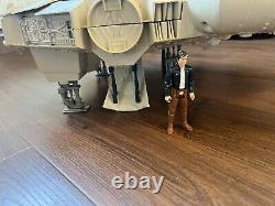 Star Wars Original Millennium Falcon Vintage Kenner 1979 With Bespin Han Solo