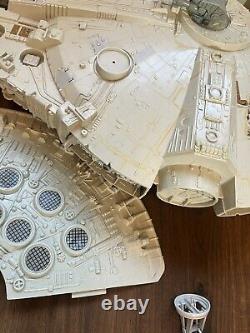 Star Wars Original Millennium Falcon Vintage Kenner 1979 With Bespin Han Solo