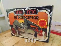 Star Wars ROTJ Bi-logo Palitoy TIE Interceptor Vintage Boxed Kenner