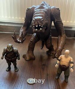 Star Wars ROTJ Rare Original Rancor With Keeper Bundle Vintage Kenner 1984