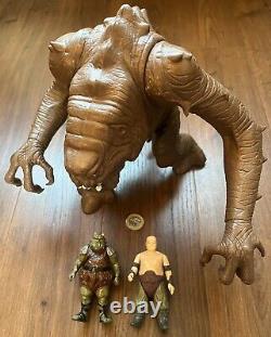 Star Wars ROTJ Rare Original Rancor With Keeper Bundle Vintage Kenner 1984