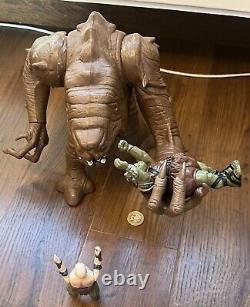 Star Wars ROTJ Rare Original Rancor With Keeper Bundle Vintage Kenner 1984