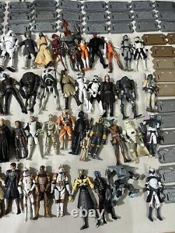 Star Wars Rare Vintage Legacy Hasbro Figures Ships With Weapons And Accessories