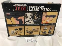 Star Wars Rotj Vintage 1983 Biker Scout Laser Pistol Original Kenner