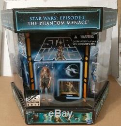 Star Wars SDCC 2012 7 PACK with Jar Jar Binks Carbonite MIB MOC NRFB Vintage Coll