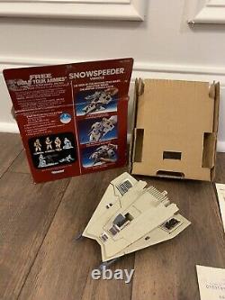 Star Wars Snowspeeder Micro Complete W Org Receipt Mib Vintage Kenner 1982 Luke