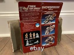 Star Wars Snowspeeder Micro Complete W Org Receipt Mib Vintage Kenner 1982 Luke