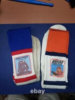 Star Wars Socks, Vintage Rare, Darth Vader, Stormtrooper