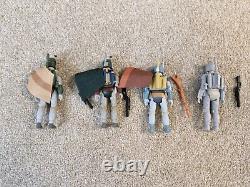 Star Wars Stan Solo Boba Fett ROTJ ESB Holiday Special Unpainted Set Vintage