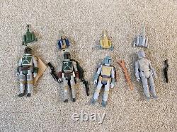 Star Wars Stan Solo Boba Fett ROTJ ESB Holiday Special Unpainted Set Vintage