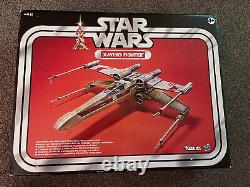 Star Wars TVC Vintage Collection Red 3 X-Wing Fighter Biggs Darklighter COMPLETE