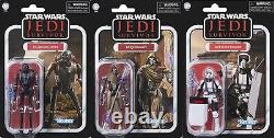 Star Wars The Vintage Collection Action Figures 3 pack JEDI SURVIVOR -Preorder
