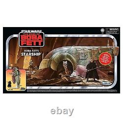 Star Wars The Vintage Collection Boba Fett's Starship Action Figure & Vehicle