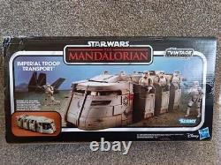 Star Wars The Vintage Collection Mandalorian Imperial Troop Transport & 10 Figs