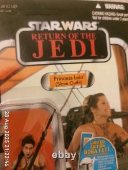 Star Wars The Vintage Collection Slave Leia Unpunched. Rare Item