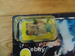 Star Wars Trilogo Yoda Carded Palitoy Vintage Tri-Logo