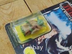 Star Wars Trilogo Yoda Carded Palitoy Vintage Tri-Logo