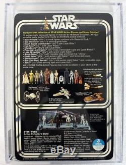 Star Wars Vintage 12 Back-B Luke Skywalker AFA 85 NM+ #17599273