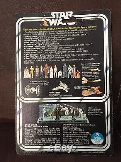 Star Wars Vintage 1977-luke Skywalker 12 Back B Farmboy Beautiful Afa It