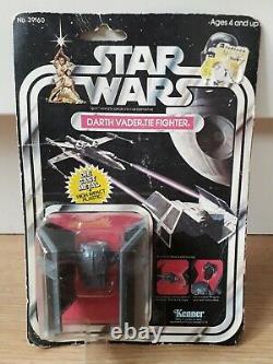 Star Wars Vintage 1978 Kenner 21 Back Unopened Darth Vader Tie Fighter MOC
