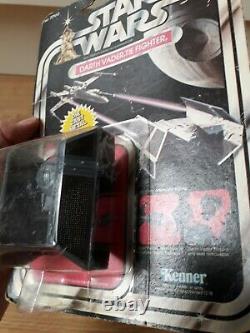 Star Wars Vintage 1978 Kenner 21 Back Unopened Darth Vader Tie Fighter MOC