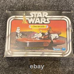Star Wars Vintage 1978 Kenner Lp Logo Box Land Speeder Boxed General Mills Toy