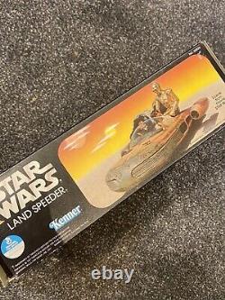 Star Wars Vintage 1978 Kenner Lp Logo Box Land Speeder Boxed General Mills Toy