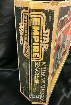 Star Wars Vintage 1978 Millennium Falcon Original Kenner Complete Box & Insert