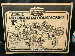 Star Wars Vintage 1978 Millennium Falcon Original Kenner Complete Box & Insert