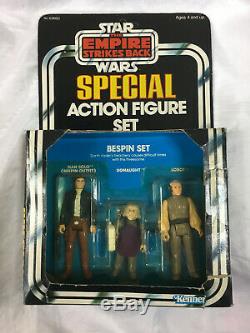 Star Wars Vintage 1981 Kenner ESB 3-Pack Bespin Set Han Solo Ugnaught Lobot