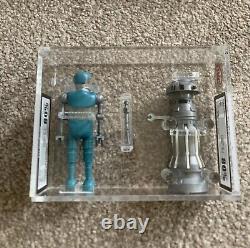 Star Wars Vintage 2-1B & FX-7 Twin Graded New Style Laser Cut Case UKG80%