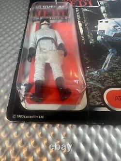 Star Wars Vintage Action Figure AT-ST Driver Palitoy Boxed Unpunched. Tri-Logo