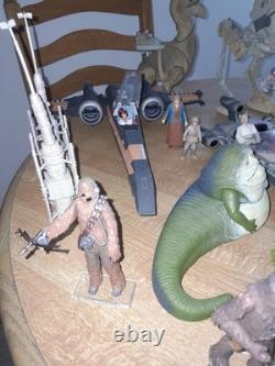 Star Wars Vintage Action Figures Large Collection