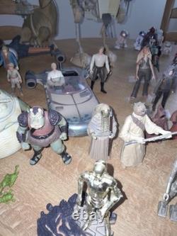 Star Wars Vintage Action Figures Large Collection