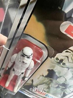 Star Wars Vintage Afa 85 Graded Palitoy 12 Back Stormtrooper