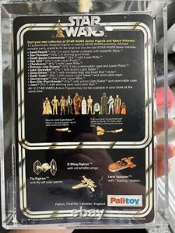 Star Wars Vintage Afa 85 Graded Palitoy 12 Back Stormtrooper