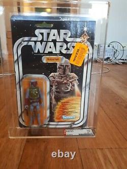 Star Wars Vintage Boba Fett 21 Back Moc Afa