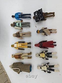Star Wars Vintage Bundle AT-AT Rebel Transporter Action Figures Speeder Forest