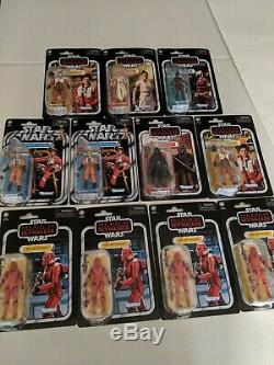 Star Wars Vintage Collection 11 Figure Lot Knight Of Ren The Rise of Skywalker