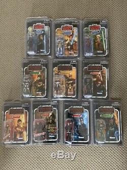 Star Wars Vintage Collection 190 mint Figures In Protective Cases VC1 VC149