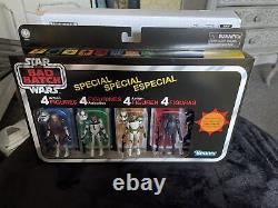 Star Wars Vintage Collection Bad Batch 4 Pack Rex Ballast Grey Exclusive TVC NIB