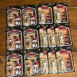 Star Wars Vintage Collection Clone Wars Arc Trooper X6 + 8 Clones Army Builder