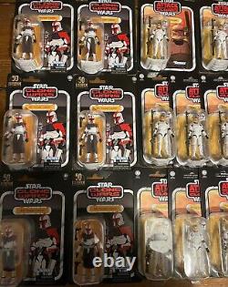 Star Wars Vintage Collection Clone Wars Arc Trooper X6 + 8 Clones Army Builder