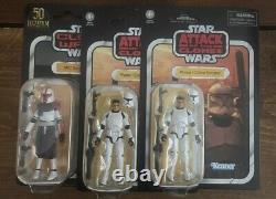 Star Wars Vintage Collection Clone Wars Arc Trooper X6 + 8 Clones Army Builder