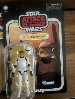 Star Wars Vintage Collection Clone Wars Arc Trooper X6 + 8 Clones Army Builder