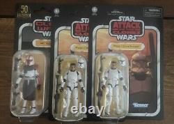 Star Wars Vintage Collection Clone Wars Arc Trooper X6 + 8 Clones Army Builder