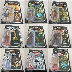 Star Wars Vintage Collection Figures 2010-2012 VC01-65 + VC68-115