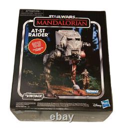 Star Wars Vintage Collection Mandalorian AT-ST with Klatooinian Raider Kenner