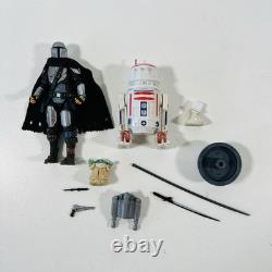 Star Wars Vintage Collection Mandalorian's N-1 Starfighter Grogu, R5-D4 Boxed